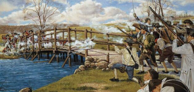 The shot heard round the world, 250 years later